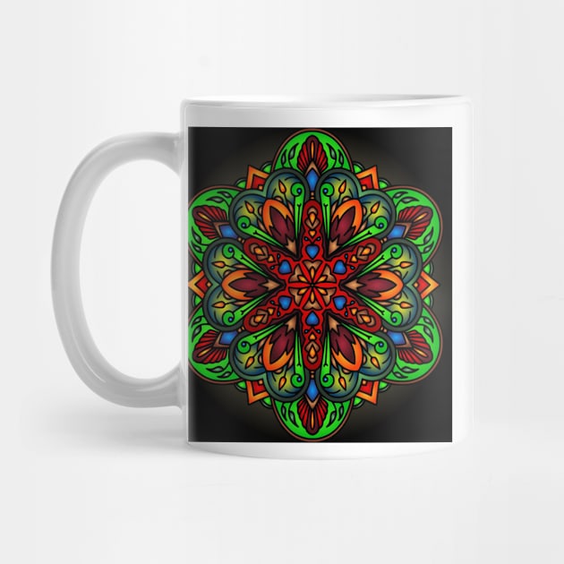 Pattern Mandalas 238 (Style:5) by luminousstore